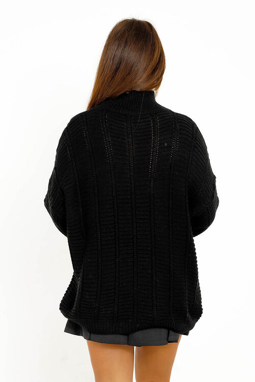 Pull Manches Boutonnées