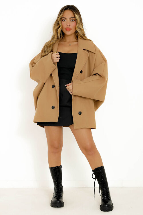 Veste Boutonnée Oversize