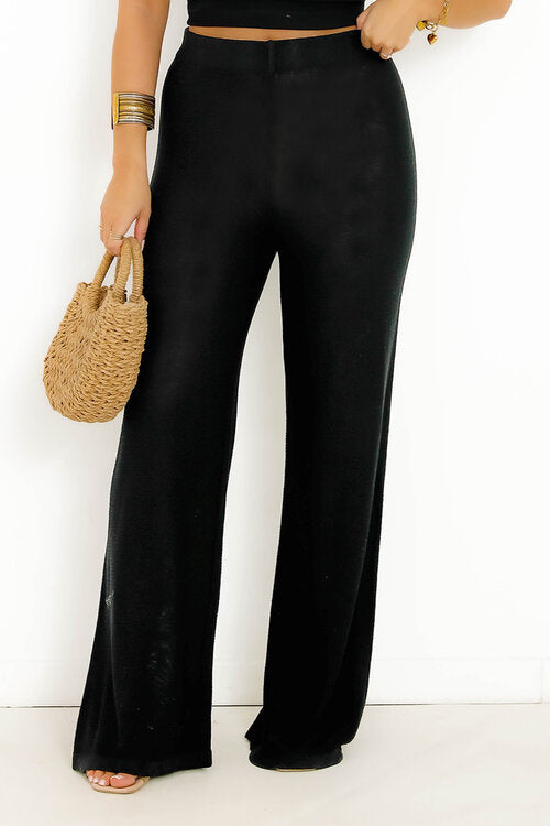 Pantalon Ample Maille