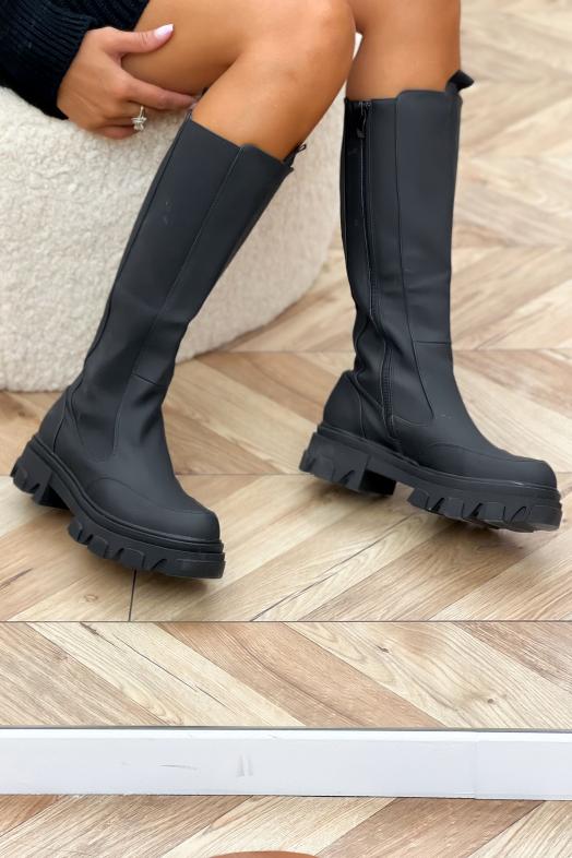 Bottes Femmes Hautes Elastiques