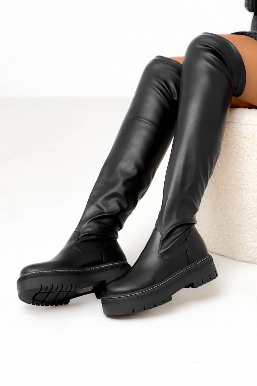Cuissardes Simili Cuir Femme