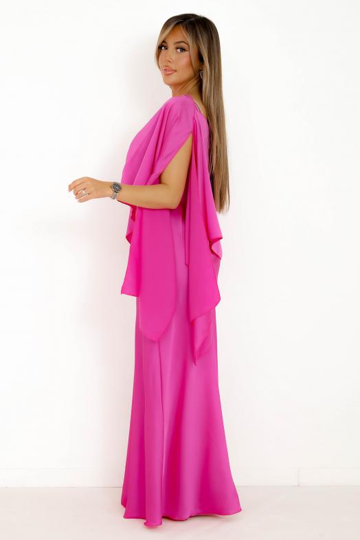 Ensemble Robe + Cape Destructurée Femme